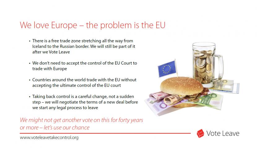 Vote Leave - Why vote to leave