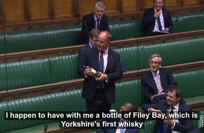 Kevin Hollinrake whisky House of Commons