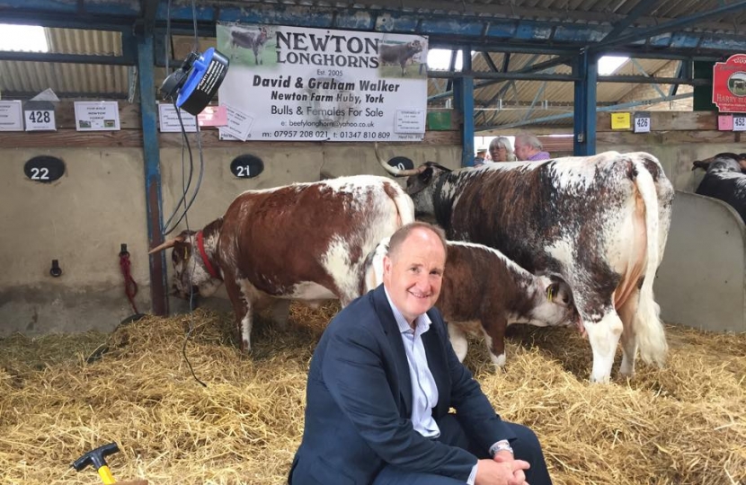 Kevin Hollinrake MP at the Great Yorkshire Show