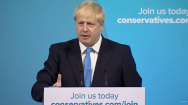 Boris Johnson victory speech